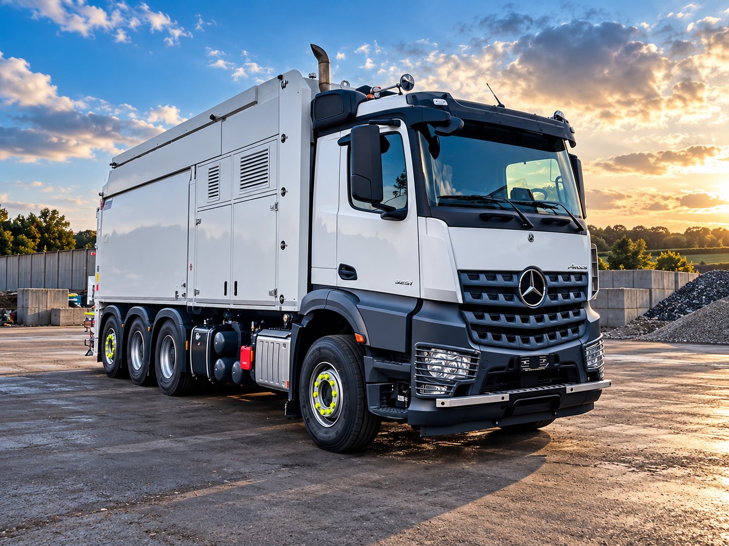 2026 Mercedes-Benz Arocs 3251 8x4 MTS DINO12 vac ex vac ex machines for sale