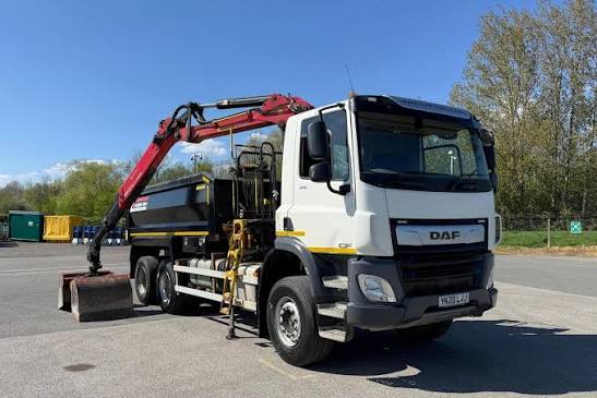 2025 DAF CF 440 FAD 400 FAD CONSTRUCTION grab wagons for sale