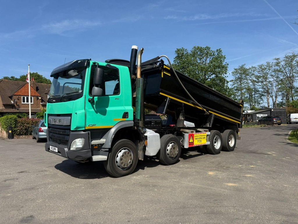 2021 DAF CF410 8x4 tipper with Thompsons body tippers for sale
