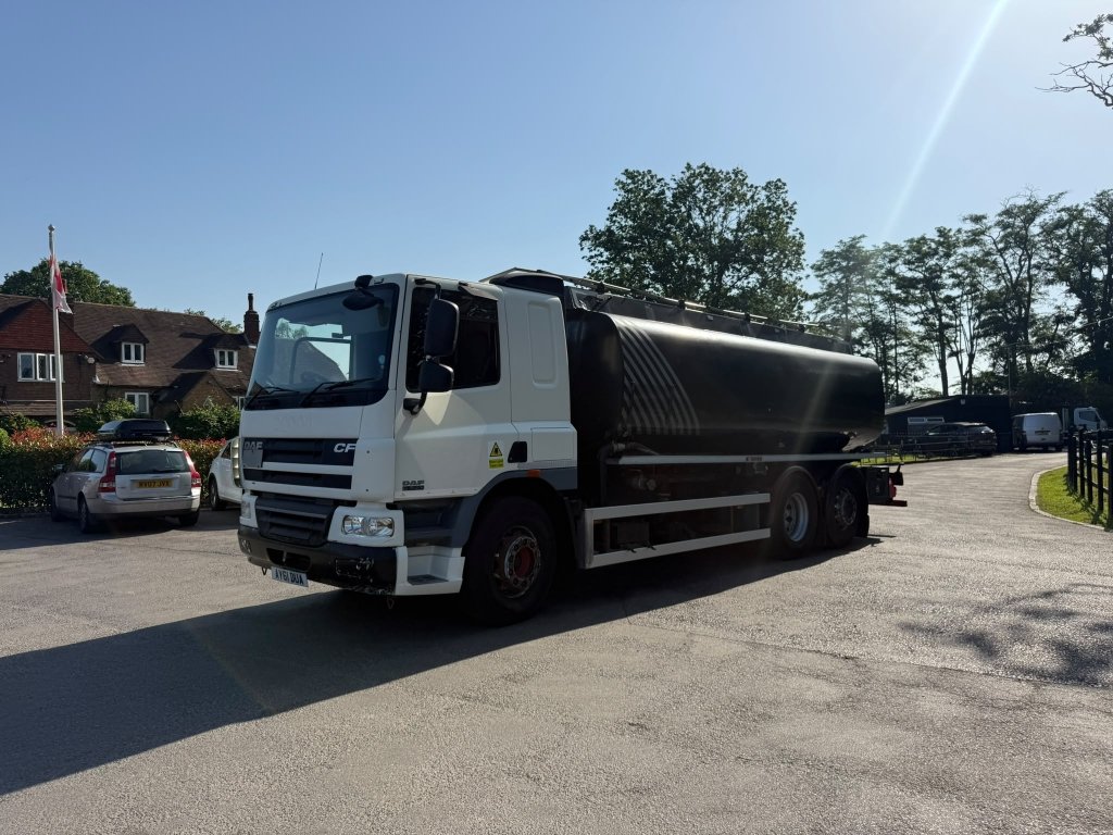 2012 DAF CF 75.310 waste oil tanker tankers for sale